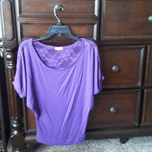 Purple blouse